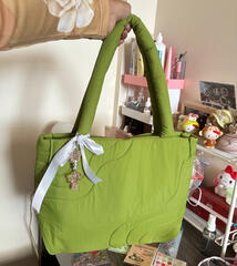 green everyday bag